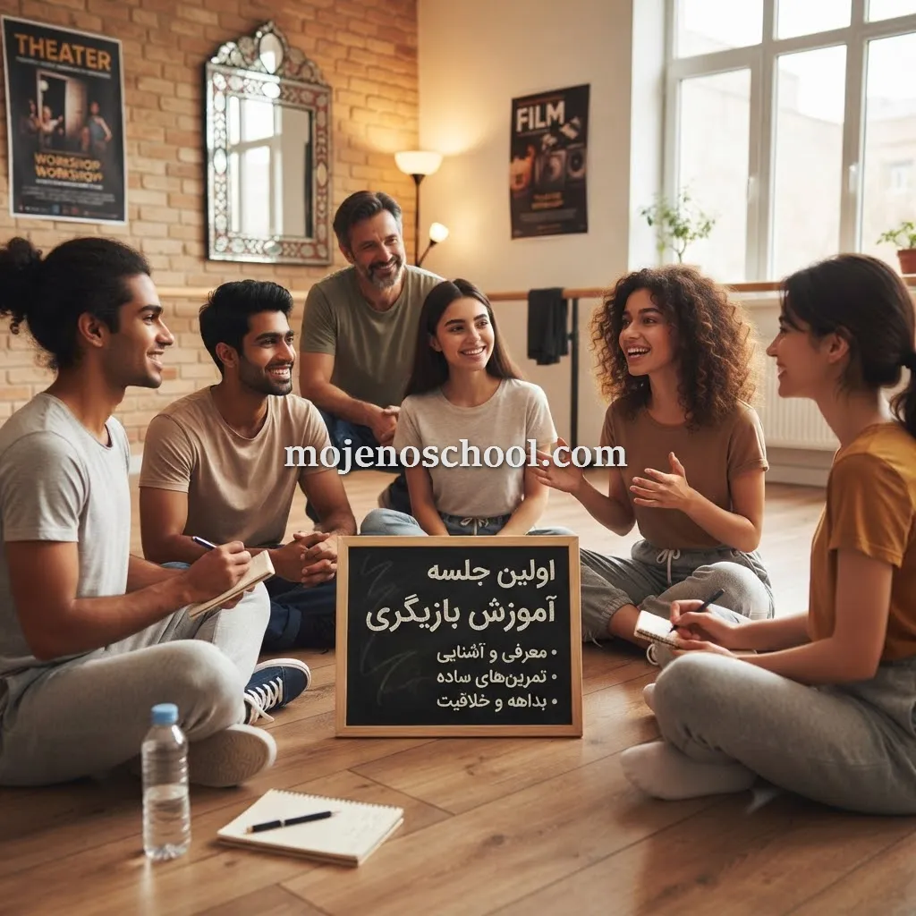 اولین جلسه آموزش در آموزشگاه بازیگری چگونه برگزار می‌شود؟