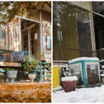 فضای داخلی و محوطه آموزشگاه سینمایی موج نو مشهد